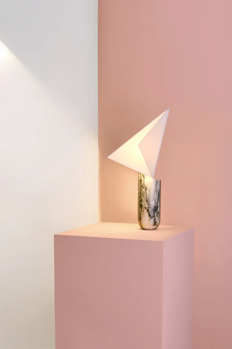 ACME Green Marble table light