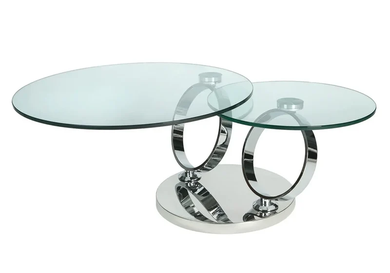 Table basse articulée chromé - Vario