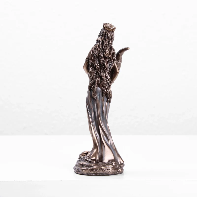 Sculpture de Fortuna (Statue en bronze moulé à froid)