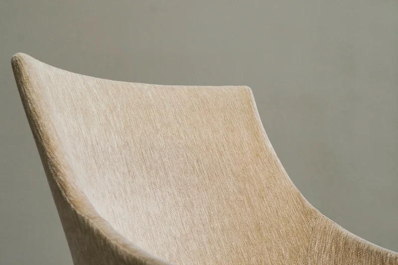 Very Elegant Mid-Century Armchair in Wool and Beech Europe 1950s