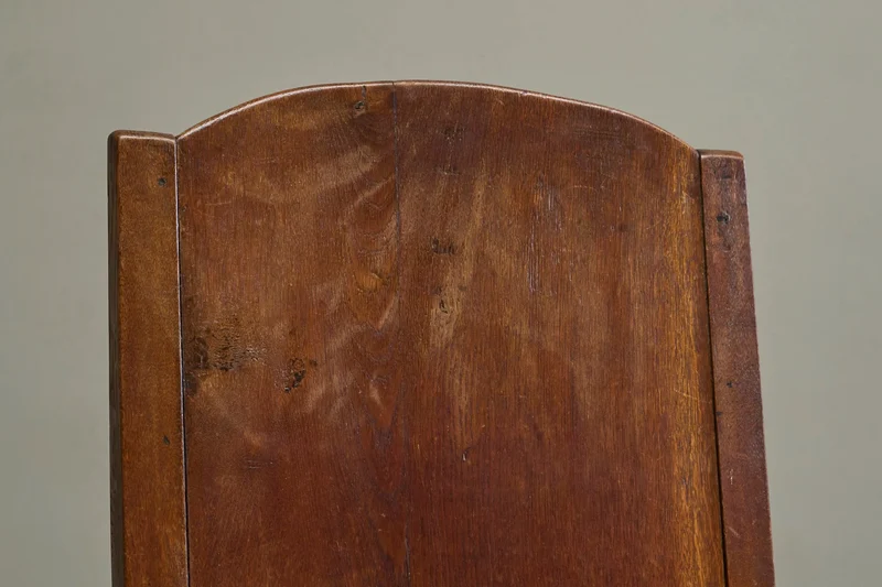 Wonderful Antique Armchair in Solid Oak Europe 19th Century