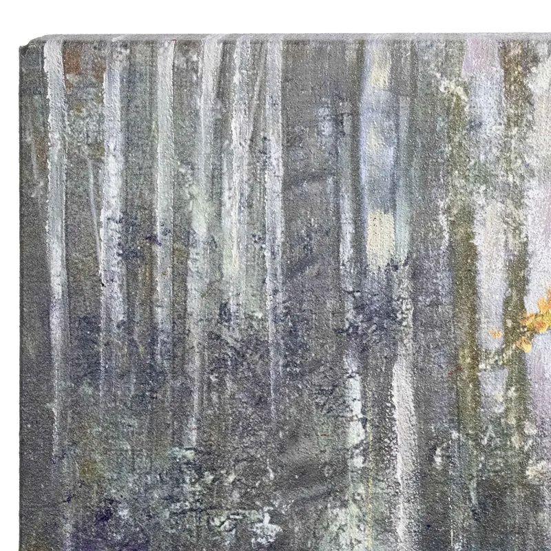Peinture Fresque Contemporaine : Lumière sur l’Eau (réalisée avec des techniques mixtes)