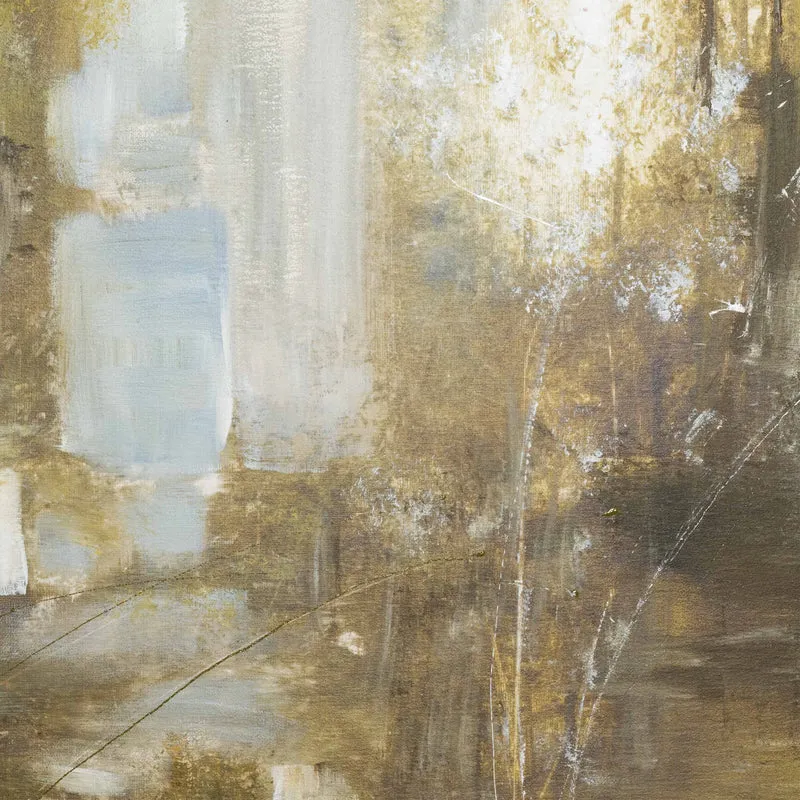 Peinture Fresque Contemporaine : Prisonnier d’un Rêve (réalisée avec des techniques mixtes)