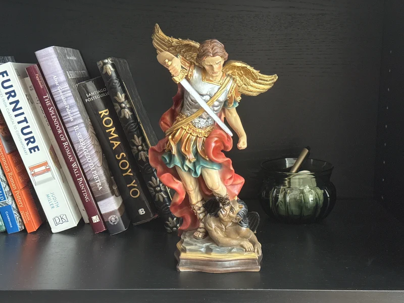 Sculpture de Saint Michel Archange (Grande Statue)