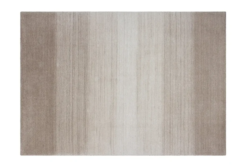 Tapis ethnique laine fait main beige RAJASTHAN