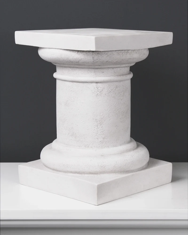 Petite colonne - sculpture en marbre