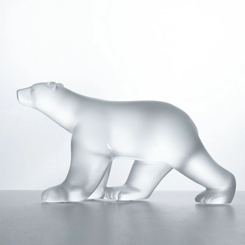 Petite Statue d'Ours Polaire (Ours Blanc de François Pompon)