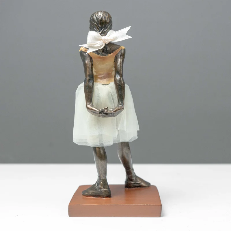 Petite Statue de la Petite Danseuse (Sculpture en Bronze Coulé à Froid)