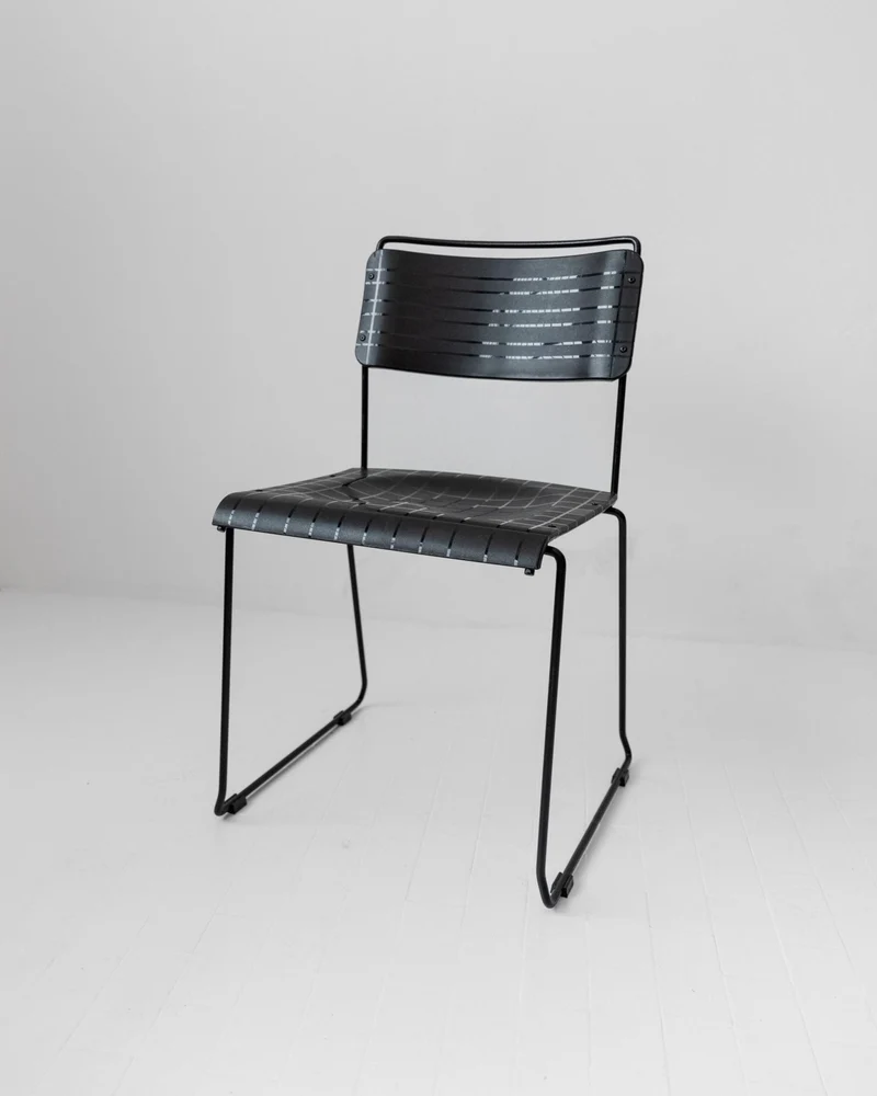 1980s Dining Chairs, Set of 4, Postmodern Design