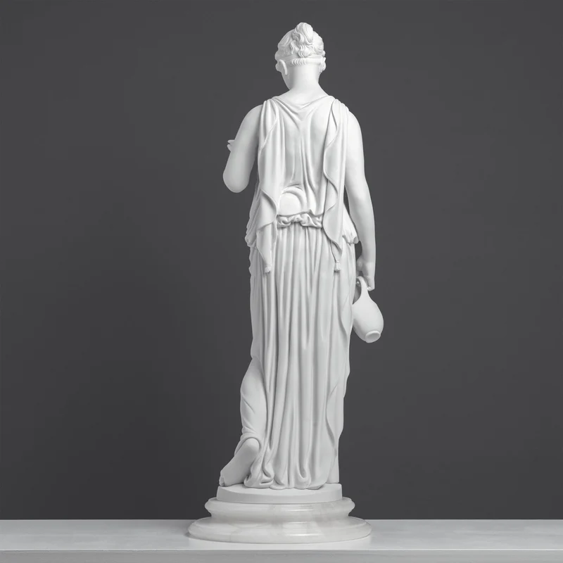 Sculpture Hébé — Déesse de la Jeunesse (Modèle Néoclassique d’après Thorvaldsen)