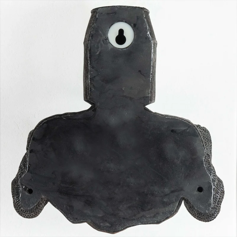 Porte Rouleau de Papier Toilette Chevalier Templier (Sculpture en Resine)