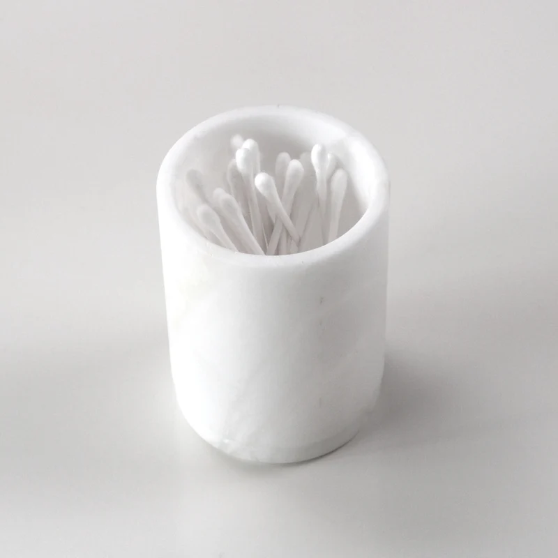 Porte-brosse à dents (en albâtre massif)