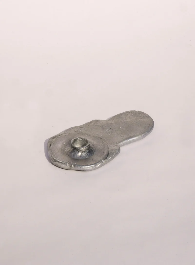 Sand Cast Candle Holder