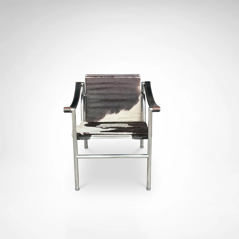 LC1 ponyskin armchair by Le Corbusier et al for Cassina 1980s