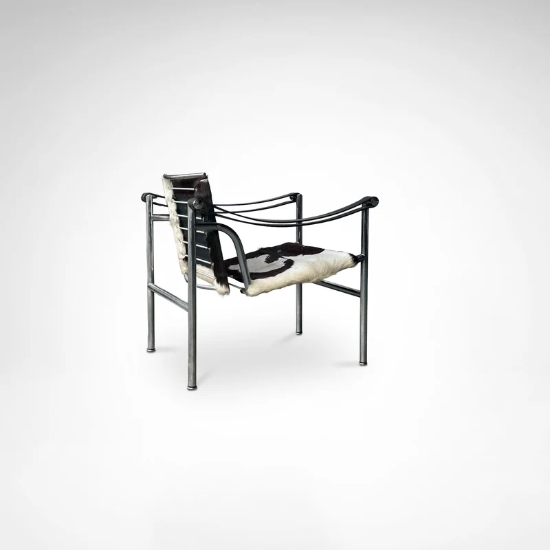 LC1 ponyskin armchair by Le Corbusier et al for Cassina 1980s