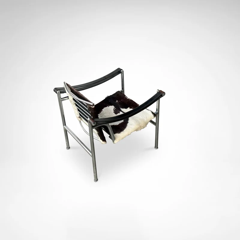 LC1 ponyskin armchair by Le Corbusier et al for Cassina 1980s