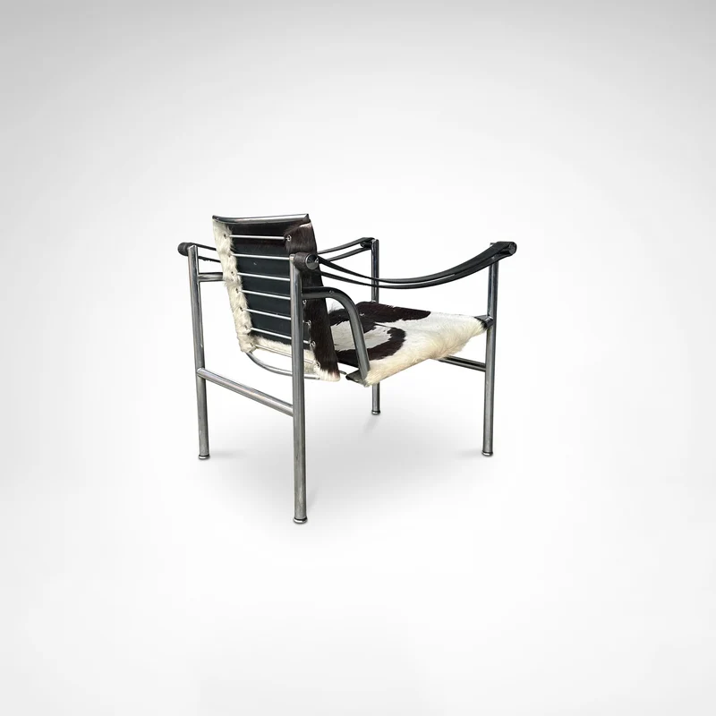 LC1 ponyskin armchair by Le Corbusier et al for Cassina 1980s