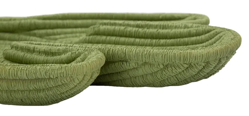 Plateau décoratif en résine verte – Cactus Modern Design