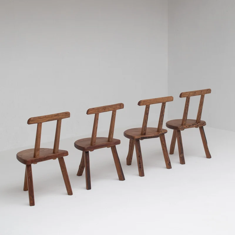Rustic Wooden Chairs