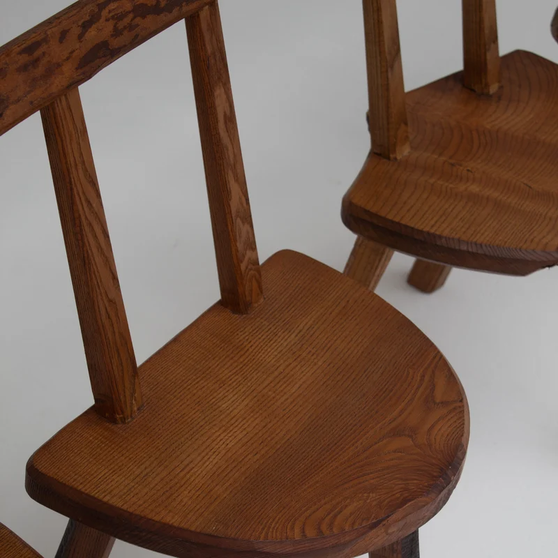 Rustic Wooden Chairs
