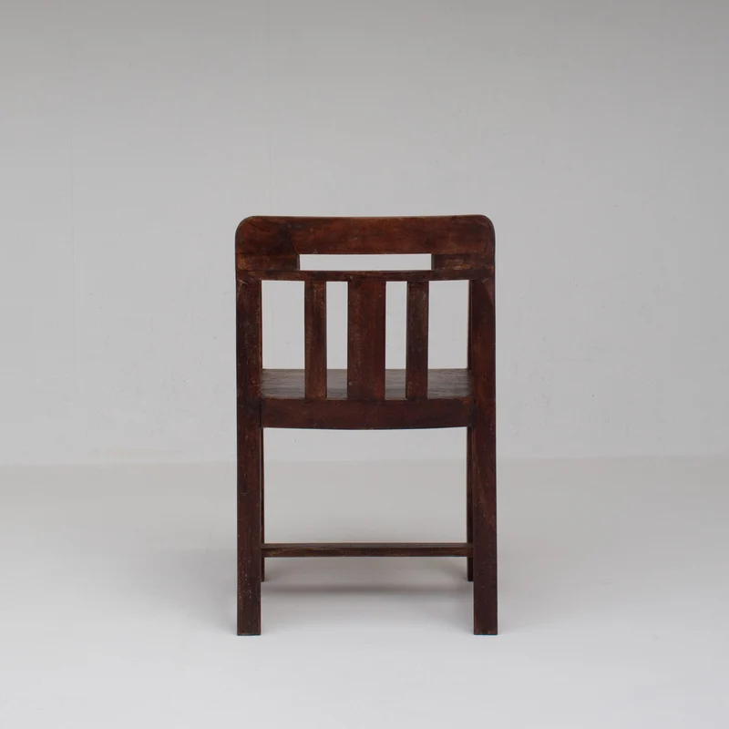 Pair of Art Deco Armchairs with Sculptural Frame