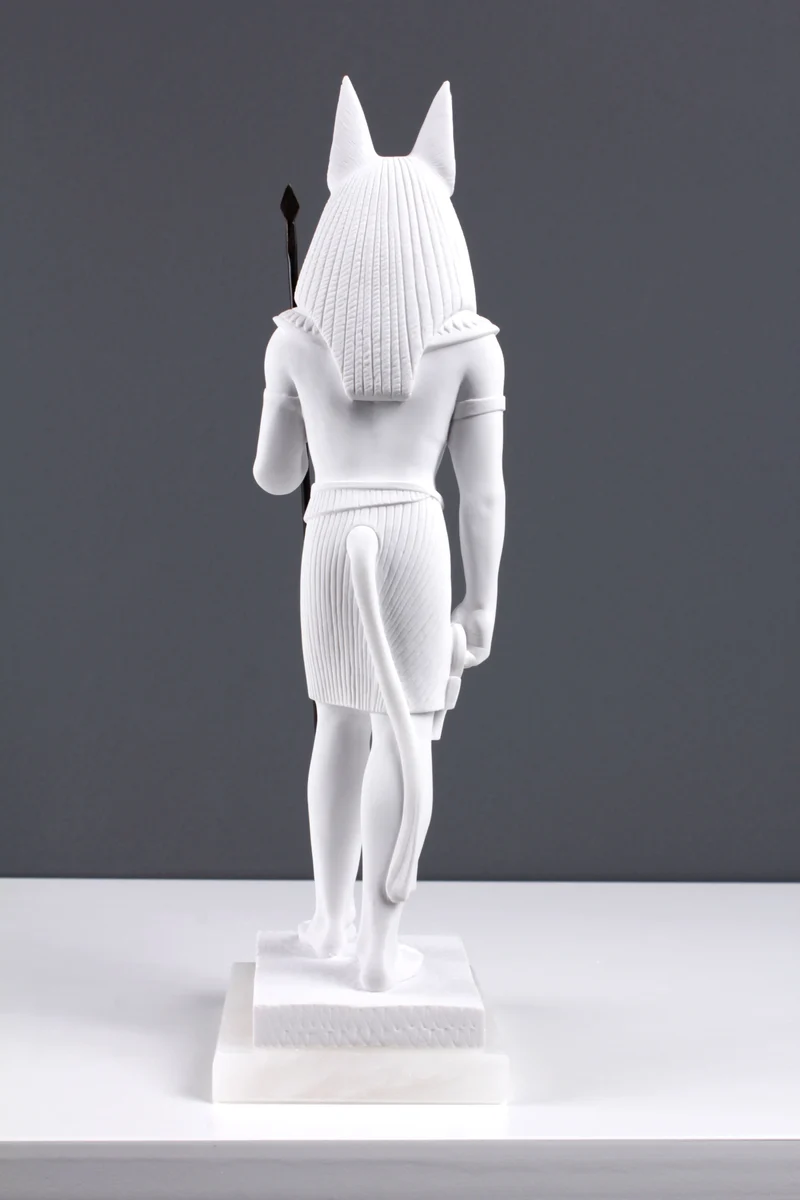 Sculpture Anubis - sculpture en marbre