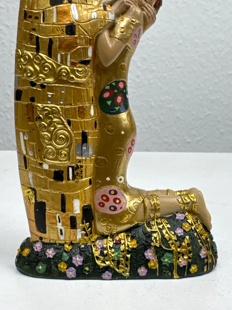 Sculpture de l’Amour – Le Baiser de Klimt (Petite Statue d’Amoureux)