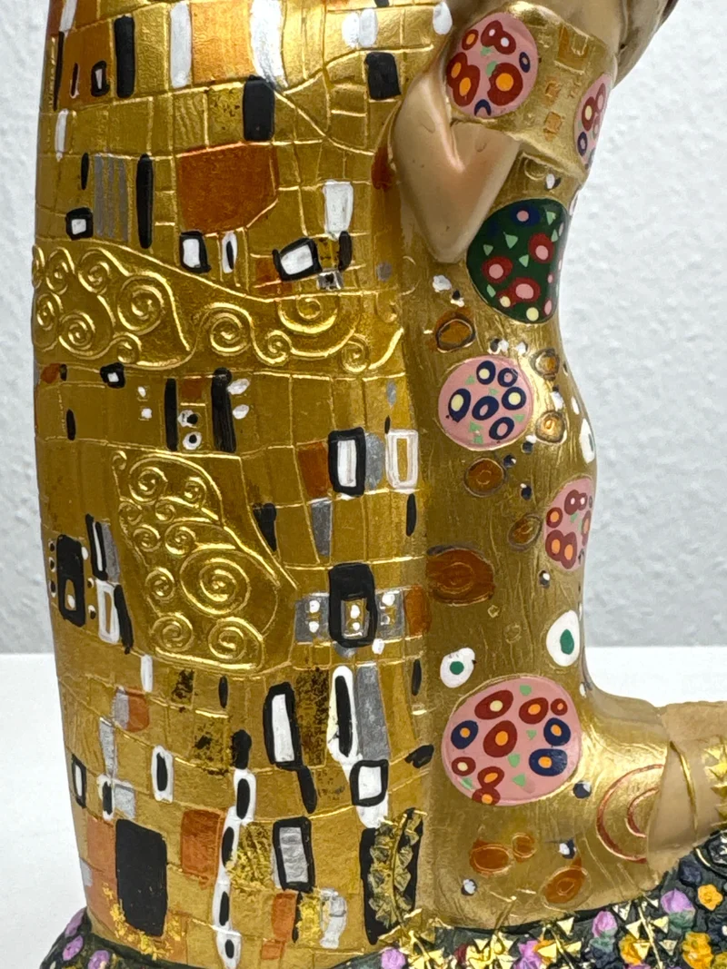 Sculpture de l’Amour – Le Baiser de Klimt (Statue d’Amoureux)