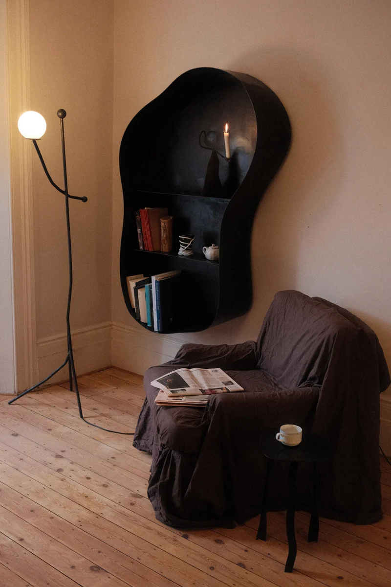 Large Metal Wall Shelf