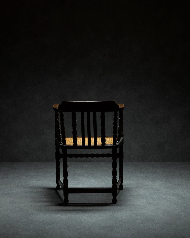 Captains Chair with Cane Seating