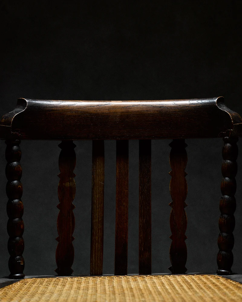 Captains Chair with Cane Seating