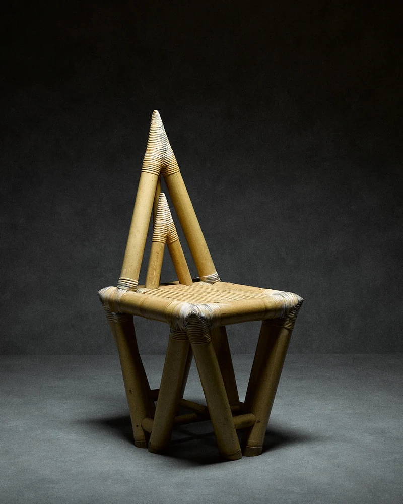 Elephant Chair in Bamboo