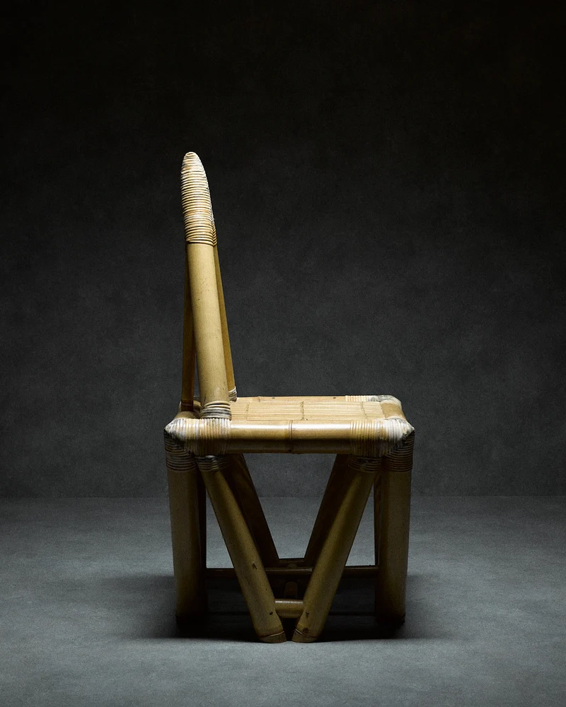 Elephant Chair in Bamboo