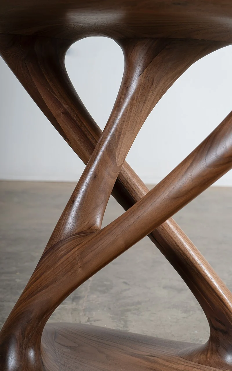Kova Console in Walnut wood Natural Stain