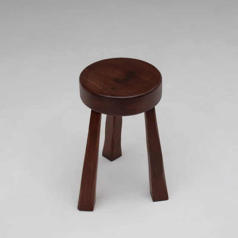 Round Wooden Stool