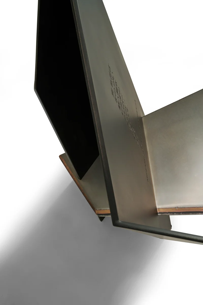 HARAKIRI conceptual Chair in Metal and Steel