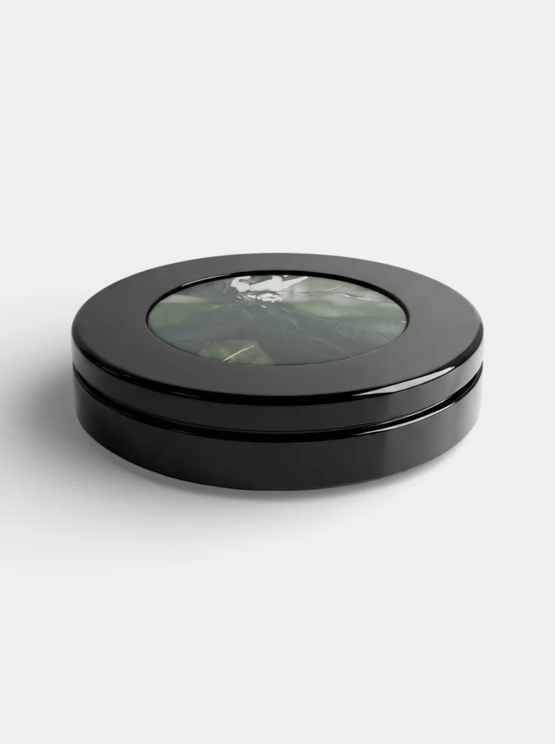 Yoyo Black And Avocado Marble