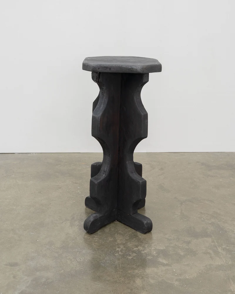 Sculptural Brutalist Bar Stools