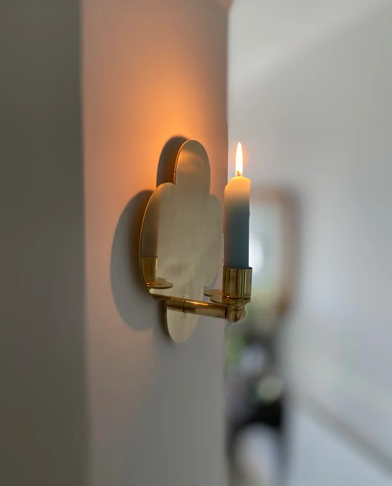 Quatrefoil Candle Sconce D:2023