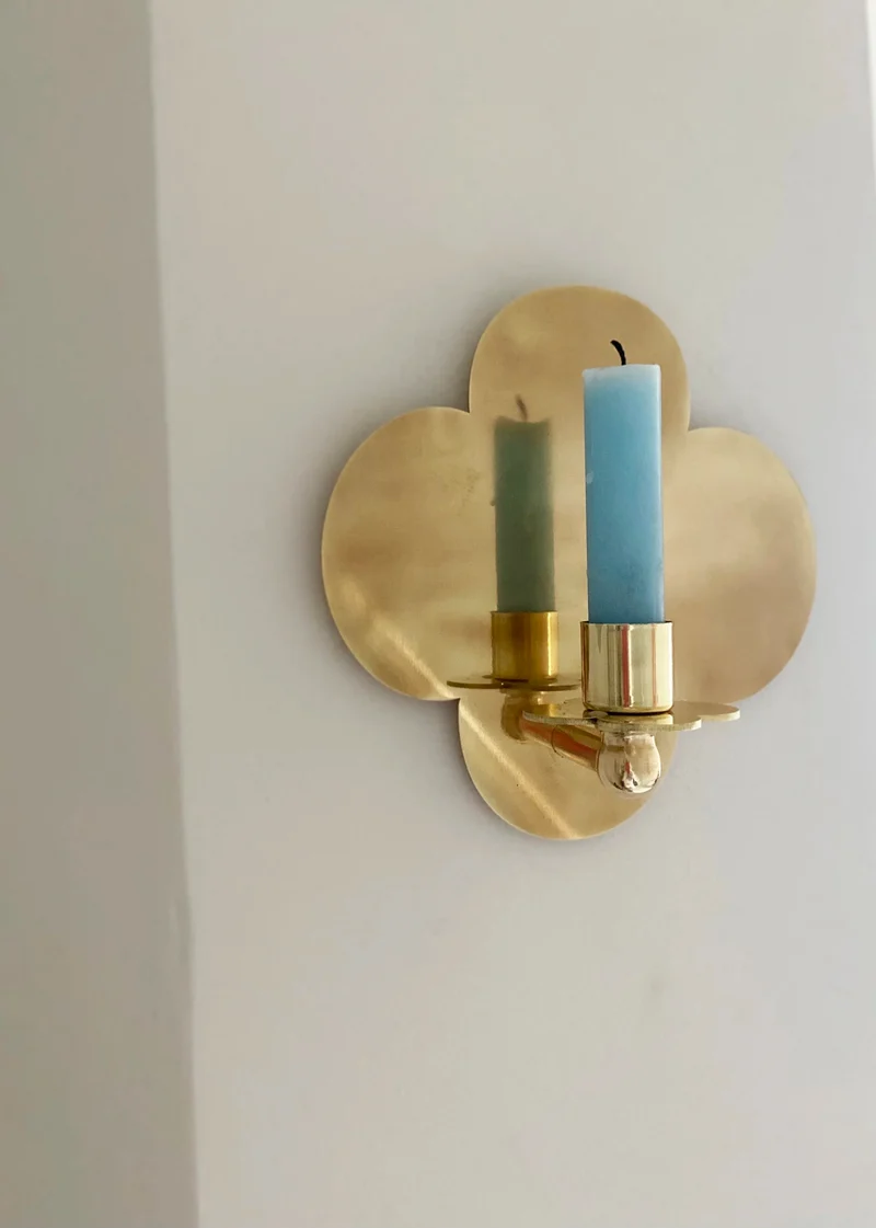 Quatrefoil Candle Sconce D:2023