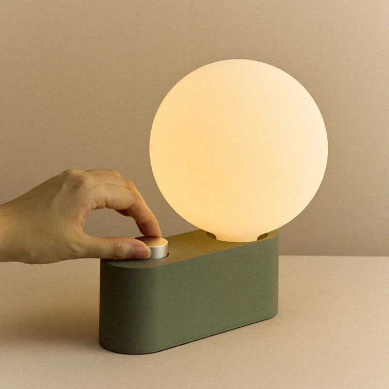 Alumina Multi-Use Lamp in Sage