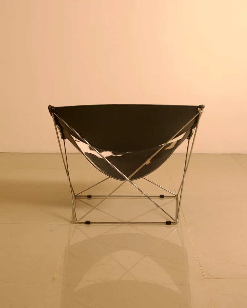 F675 "Butterfly" Cowhide Armchair by Pierre Paulin for Artifort 00's