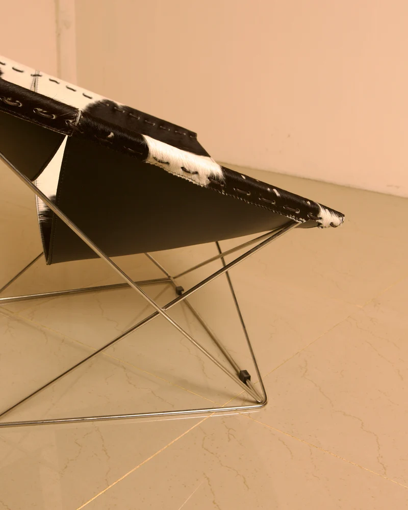 F675 "Butterfly" Cowhide Armchair by Pierre Paulin for Artifort 00's