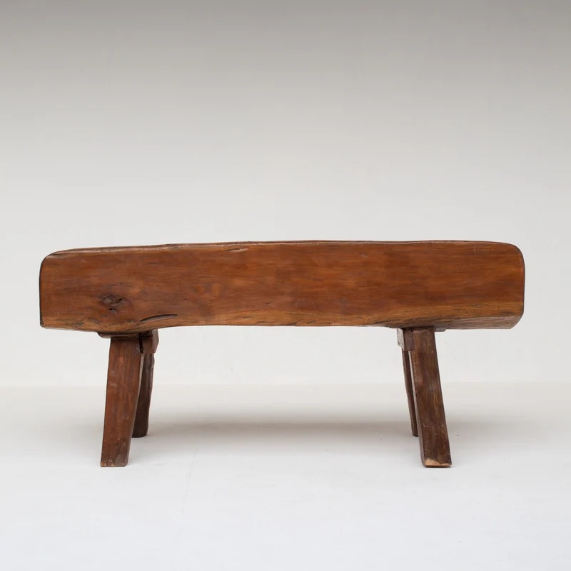 Rustic Wooden Bench