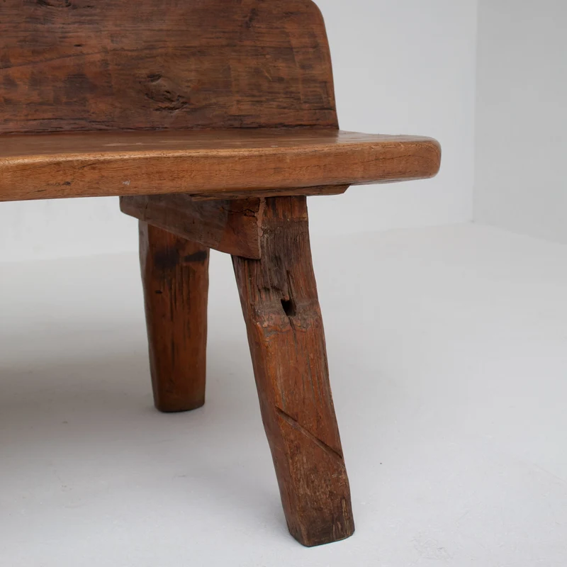 Rustic Wooden Bench