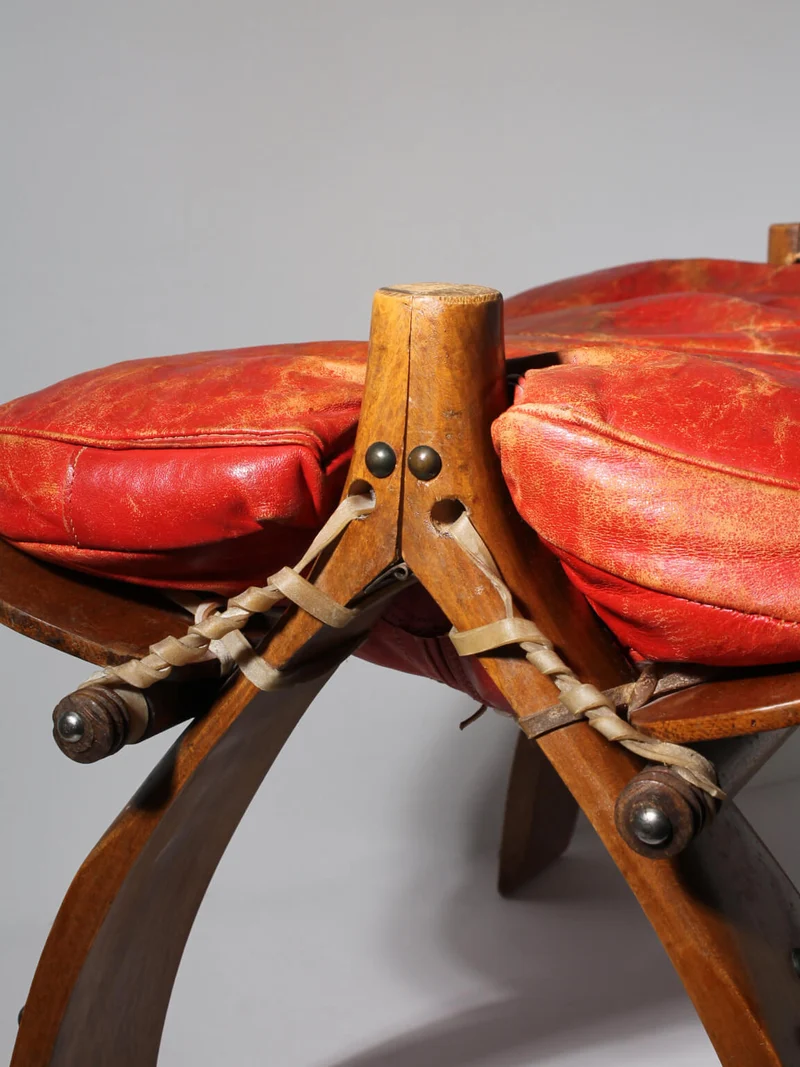 Egyptian Ottoman Camel Saddle Stool
