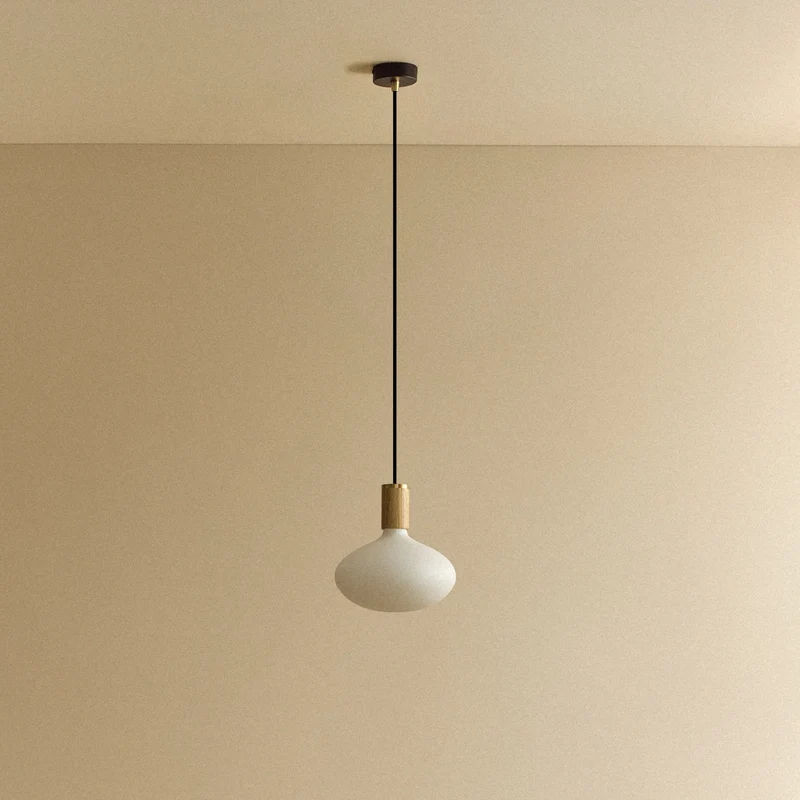 Oval II Pendant Light in Oak