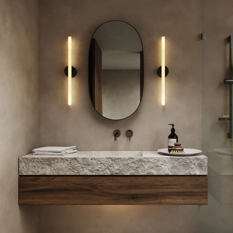 Kilter Wall Light in Dark Grey