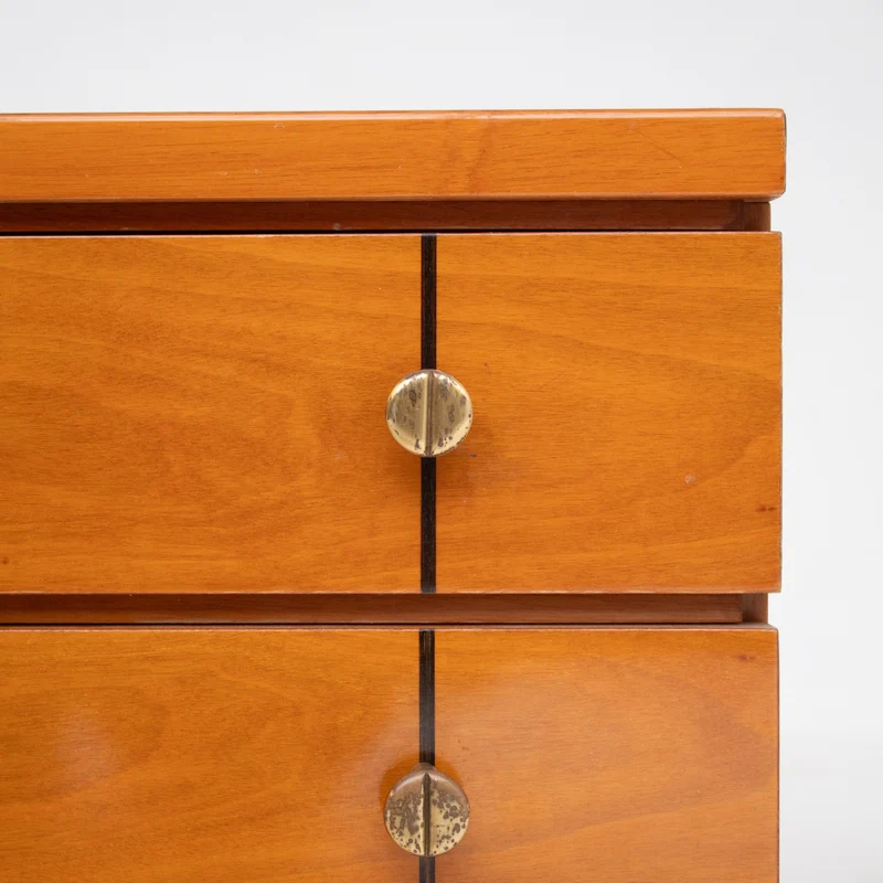 Set of Mid Century Nightstands in Wood