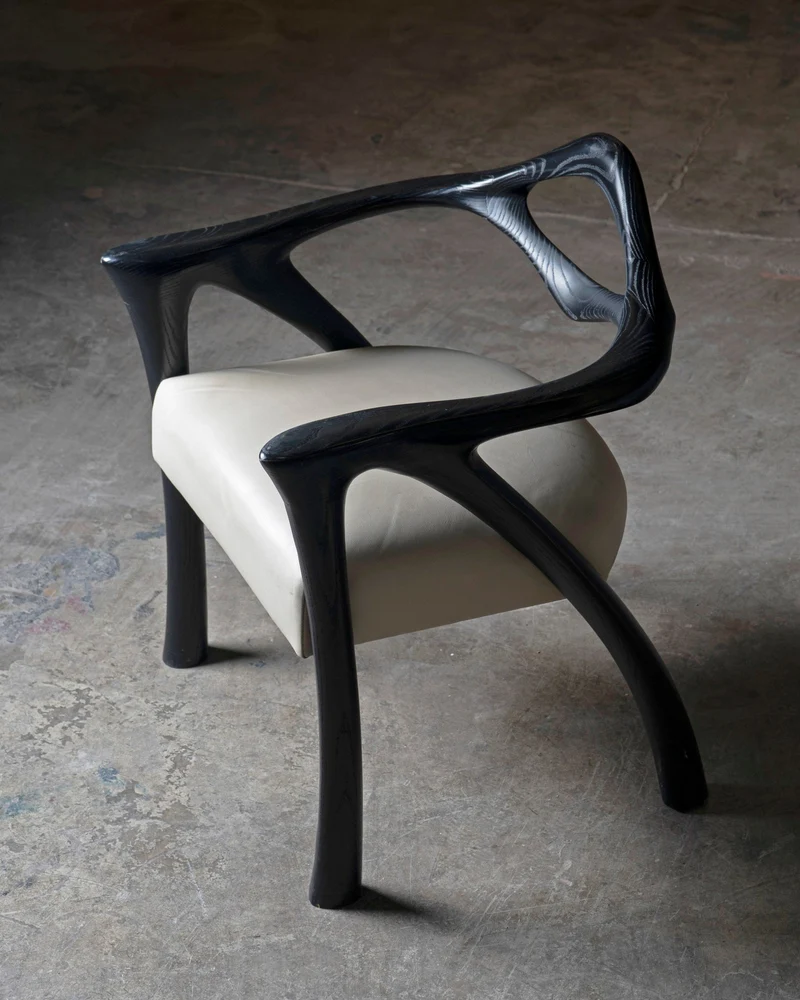 Darcey Armchair in Ash wood by Amorph
